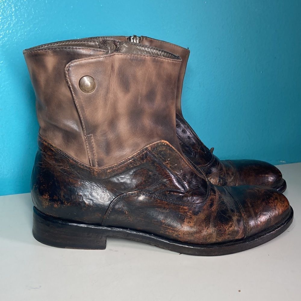 La Bottega di Lisa Brown Leather Boots 39